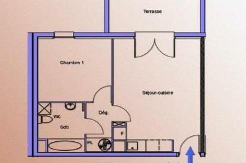 vente appartement F2 à Elne