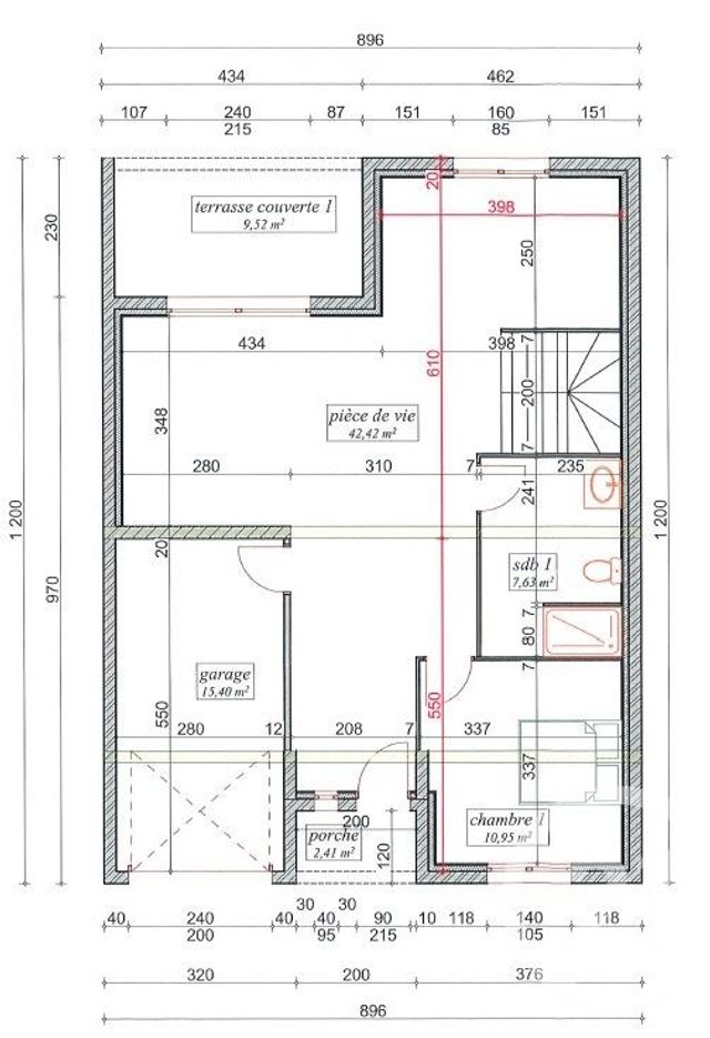 maison à vendre - 5 pièces - 126.1 m2 - ST JEAN LASSEILLE - 66 - LANGUEDOC-ROUSSILLON - Century 21 Terres Catalanes