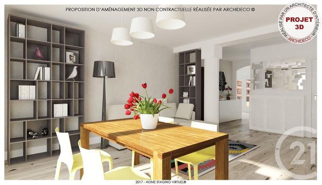Appartement F3 à vendre - 3 pièces - 71.0 m2 - PERPIGNAN - 66 - LANGUEDOC-ROUSSILLON - Century 21 Terres Catalanes